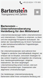 Mobile Screenshot of bartenstein.com