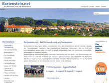 Tablet Screenshot of bartenstein.net